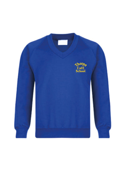 Sweatshirt V-Neck Thorpe C of E
