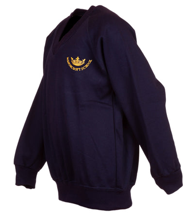 Sweatshirt V-Neck Manorcroft