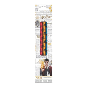 Helix Harry Potter HB Pencils x12 Hogwarts Houses