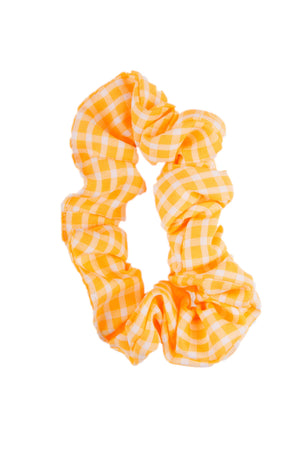 Gingham Scrunchie