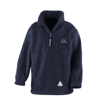 NEW Fleece Quarter Zip Woodmansterne Primary P.E