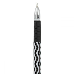 OXFORD MONOCHROME GEL BLACK INK PENS X4