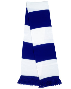 Team Scarf White/ Royal