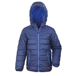 Padded Jacket - Navy/Royal