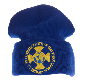 Woolly Hat Acrylic St. Cuthbert with St. Matthias 
