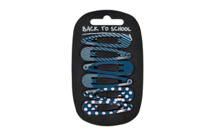 Assorted Pattern Hair Clips
