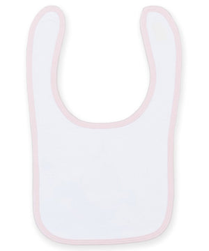 Plain and contrast bib