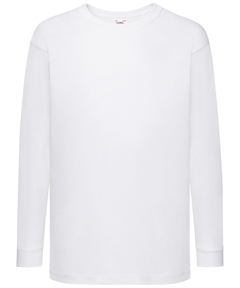 Kids long sleeve valueweight T