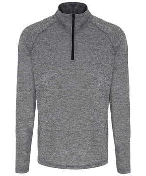 Men's TriDri® long sleeve performance ¼ zip top 