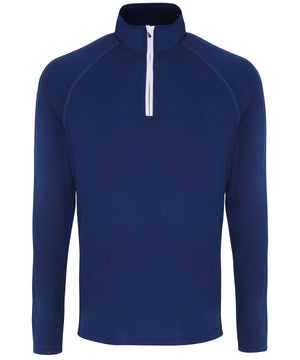 Men's TriDri® long sleeve performance ¼ zip top 