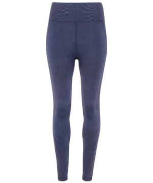 Women's TriDri® seamless 3D fit" multi-sport denim look leggings"