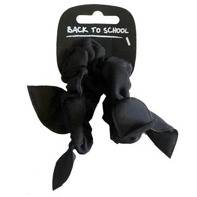2 Bow Hair Scrunchies