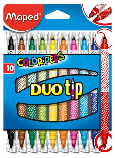 Color Peps Duo Tip Felt Pens (Pack of 10)
