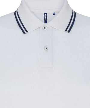 Women's classic fit tipped polo