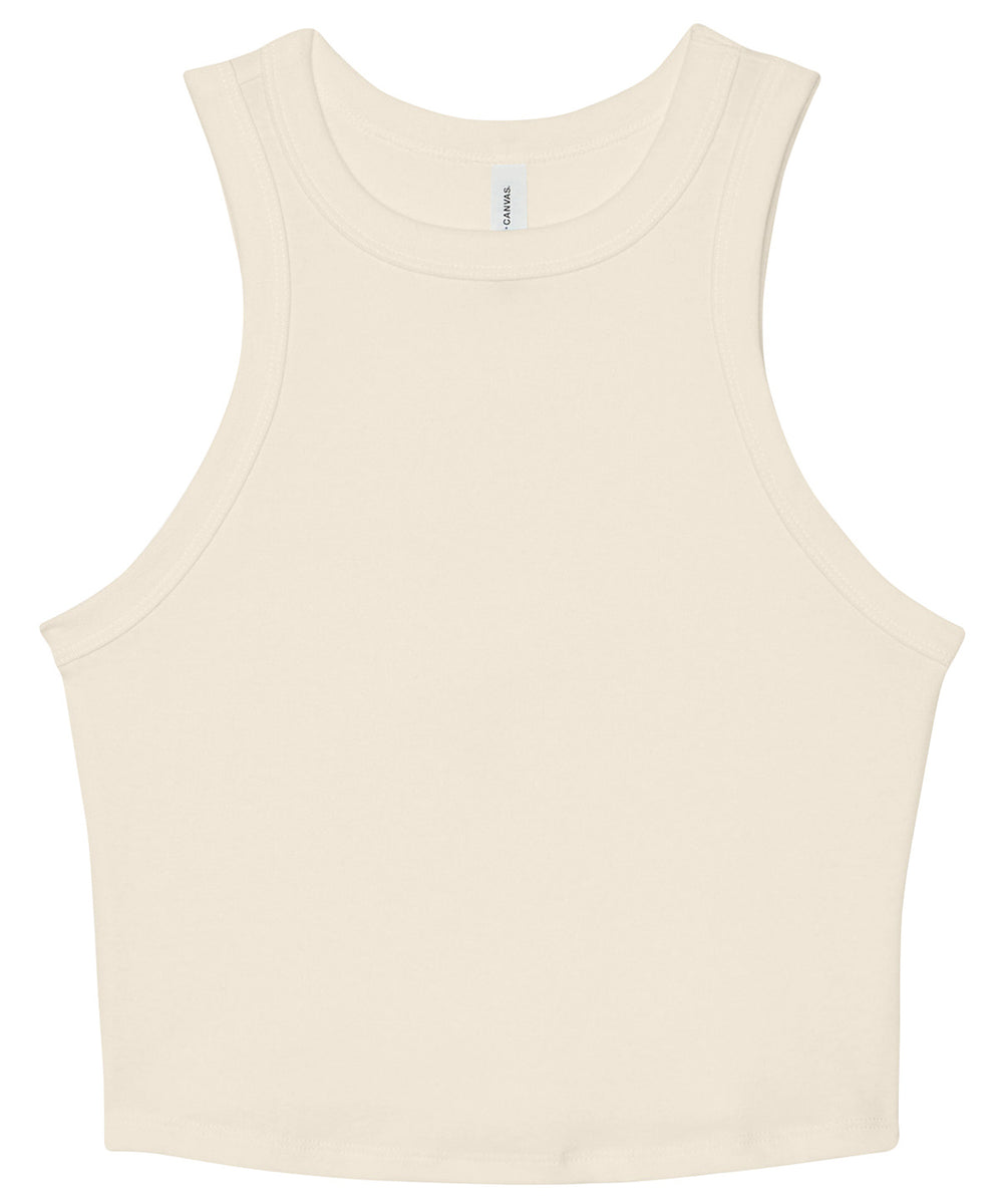 Women’s micro rib racer tank