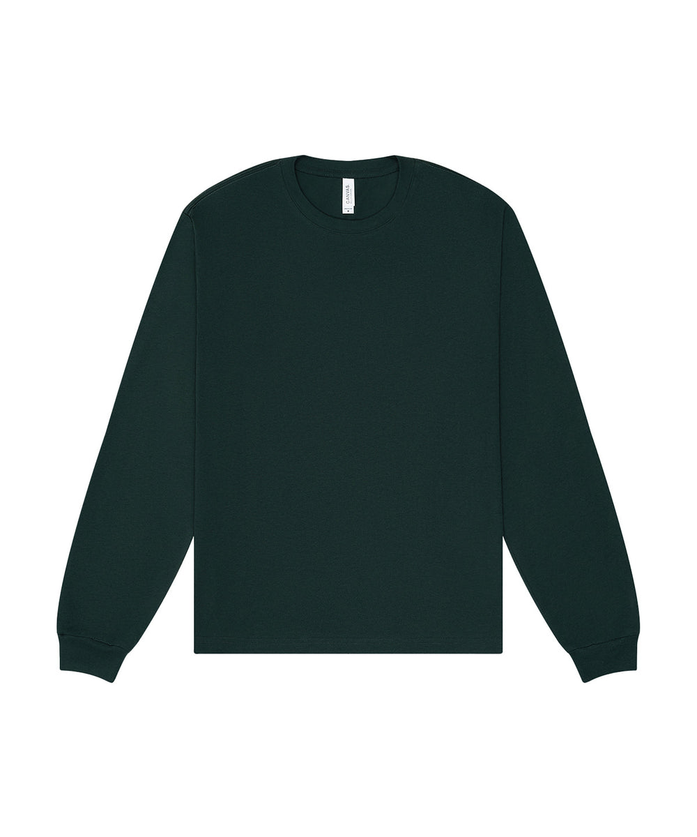 Unisex heavy boxy long sleeve tee