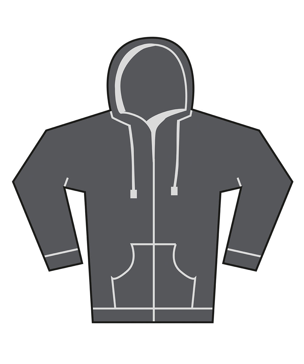 Unisex heavy full-zip hoodie