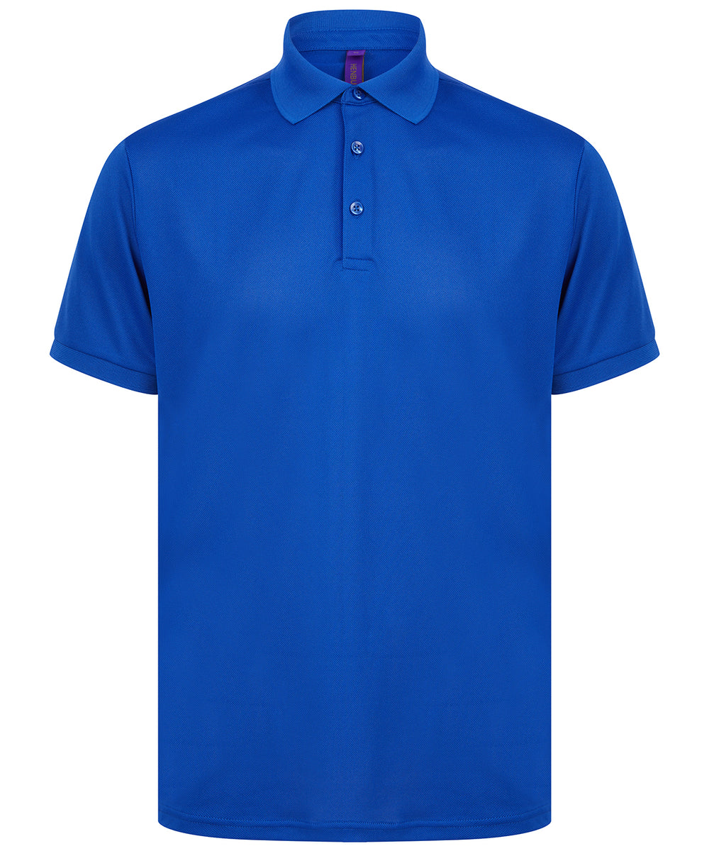 Recycled polyester polo shirt