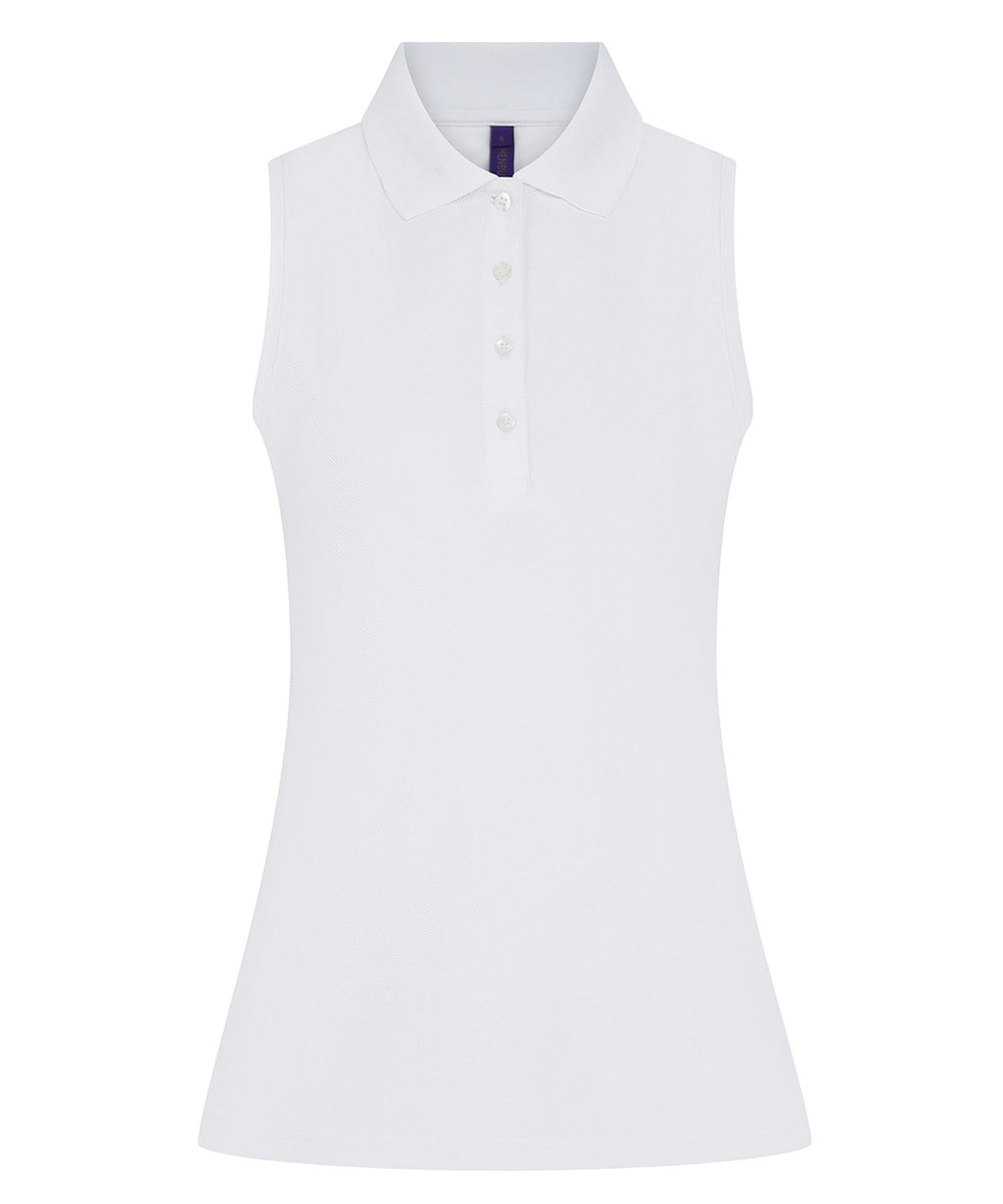 Women’s sleeveless Coolplus® polo shirt