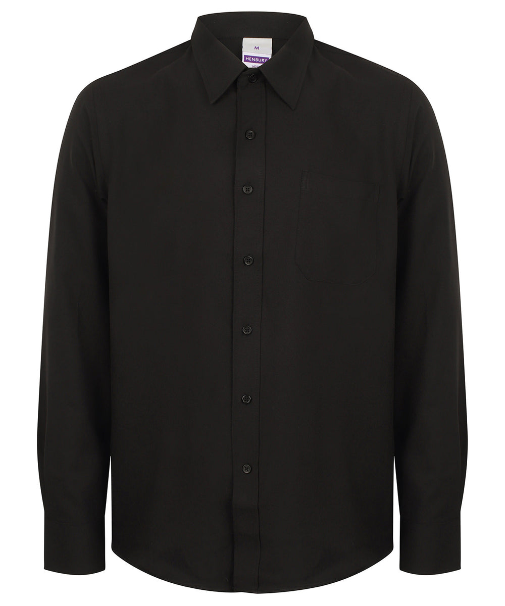 Wicking antibacterial long sleeve shirt