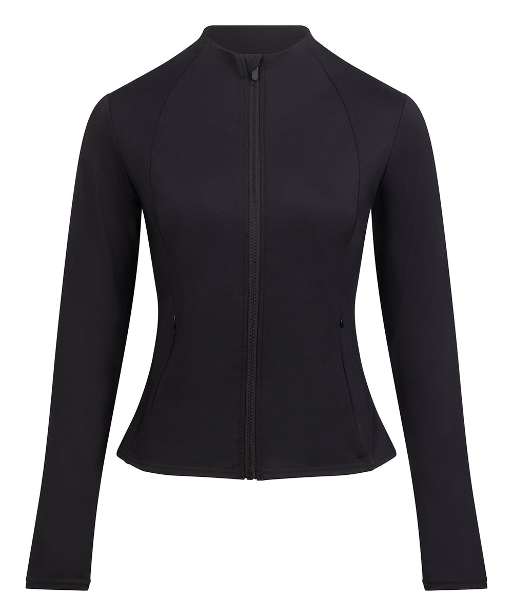 Women’s recycled tech-zip jacket