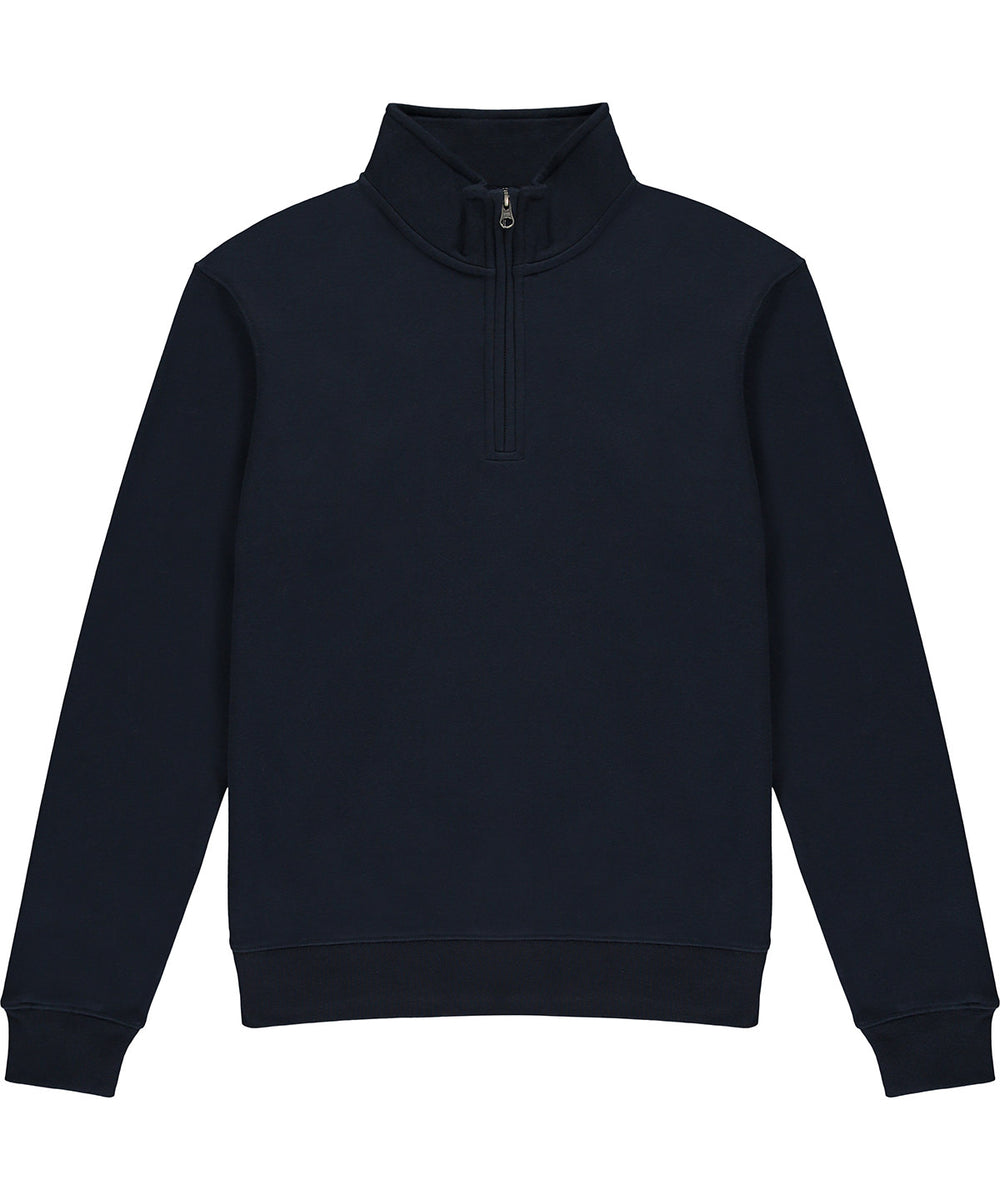 Regular fit ¼-zip sweatshirt