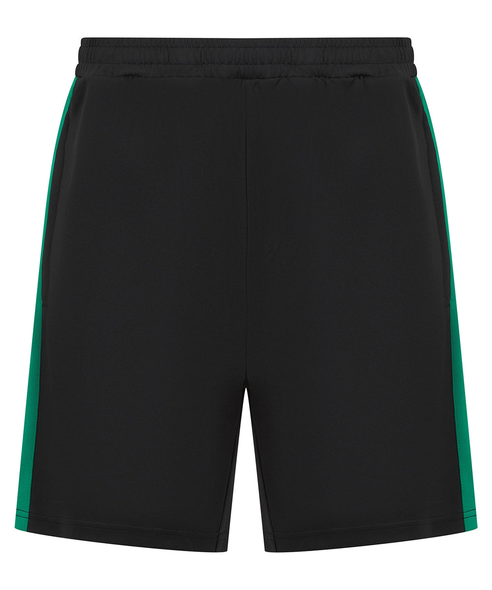 Kids knitted shorts with zip pockets