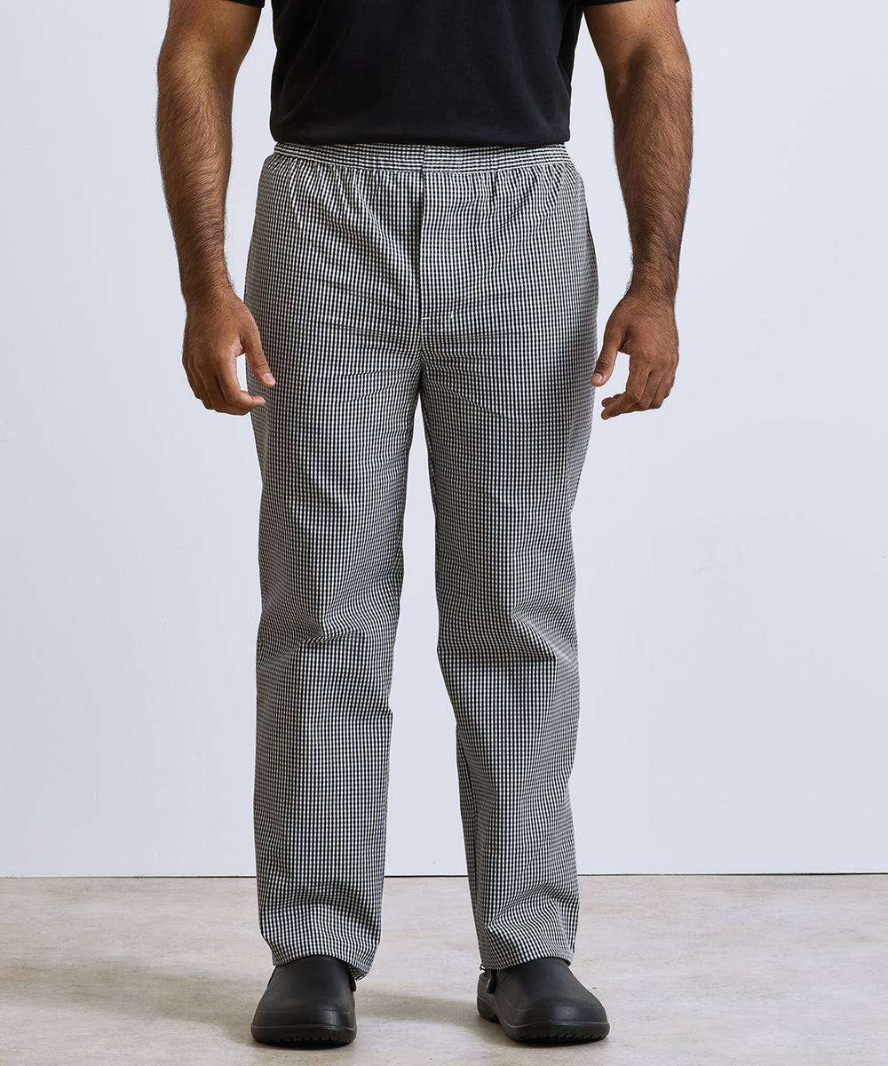 Pull-on chef’s trousers