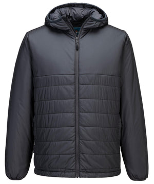 Professional hooded insulated baffle jacket (S608)
