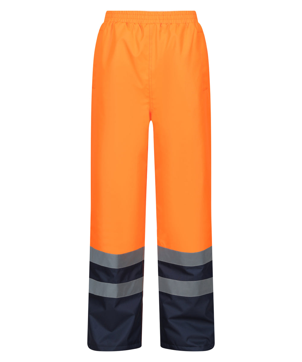 Pro hi-vis insulated overtrousers