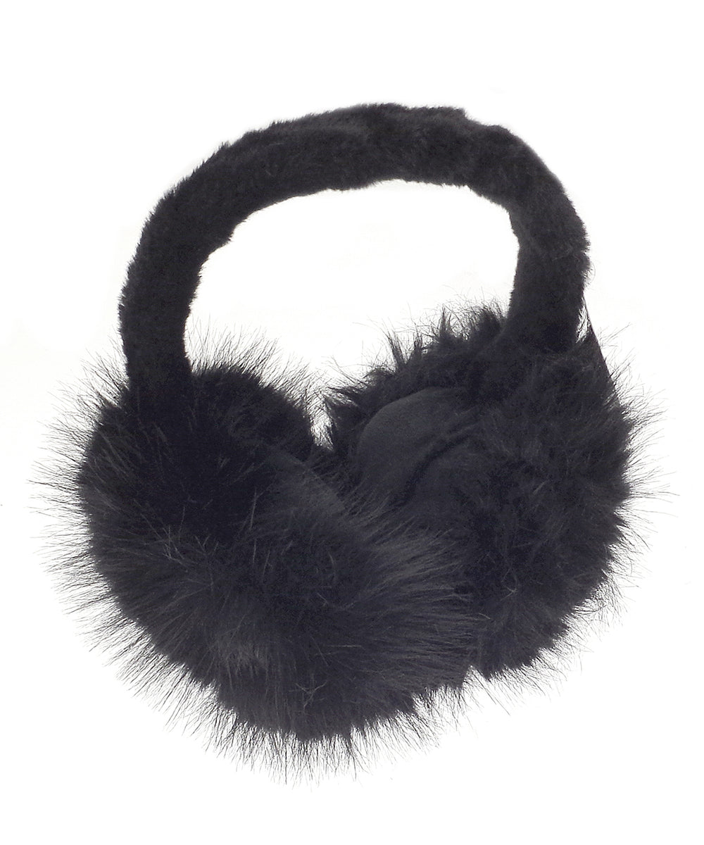 Luxury fur ear muffs