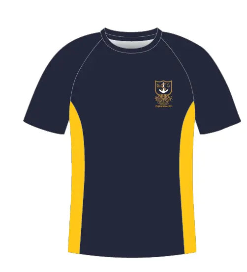 New T-Shirt Technical Salesian P.E