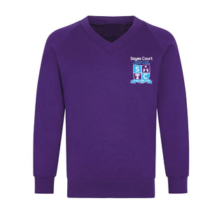 V Neck Sweatshirt Sayes Court