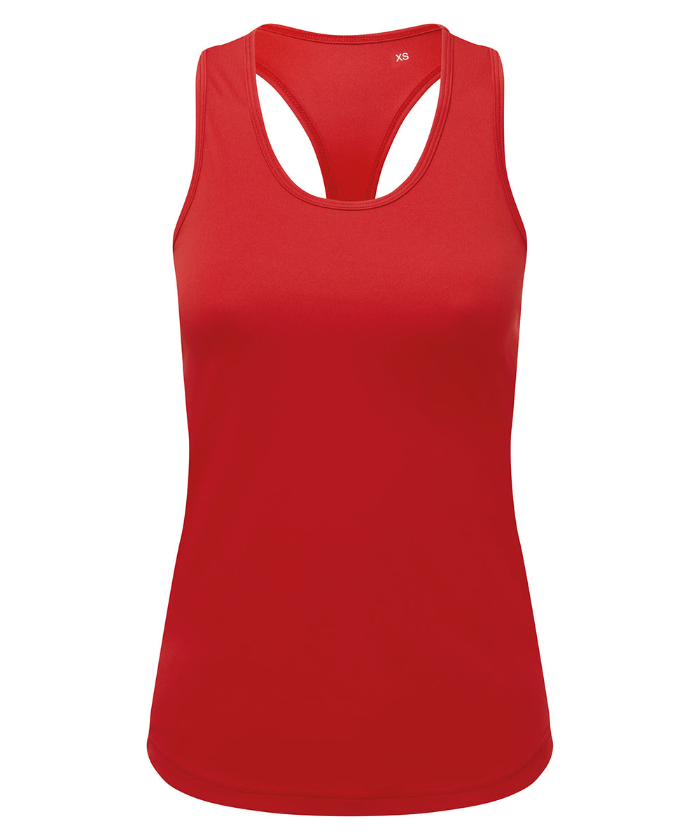 Women's TriDri® recycled performance slim racer back vest