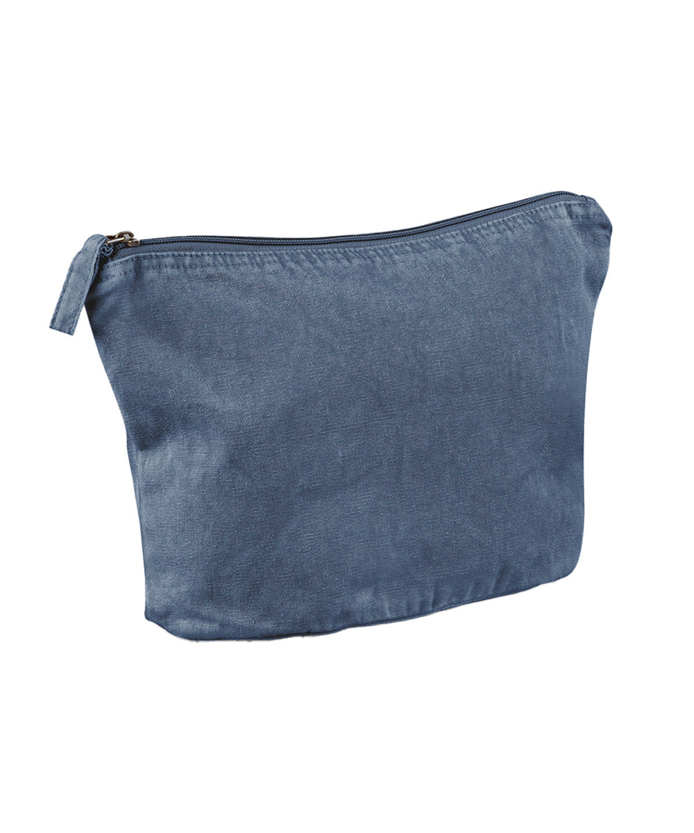 Garment-dyed accessory bag