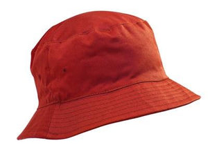 Summer Sun Bucket Hats - Red