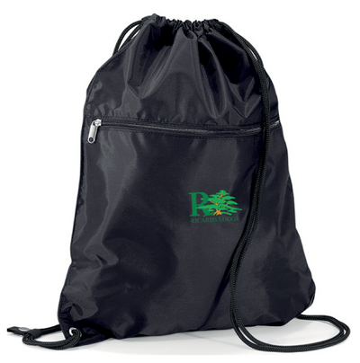 Drawstring Bag with a Zip Ricards Lodge High Senior