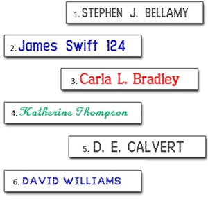 Woven Name Tapes