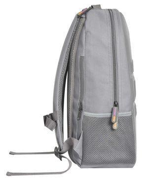 Warning Grey Backpack