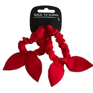 2 Bow Hair Scrunchies