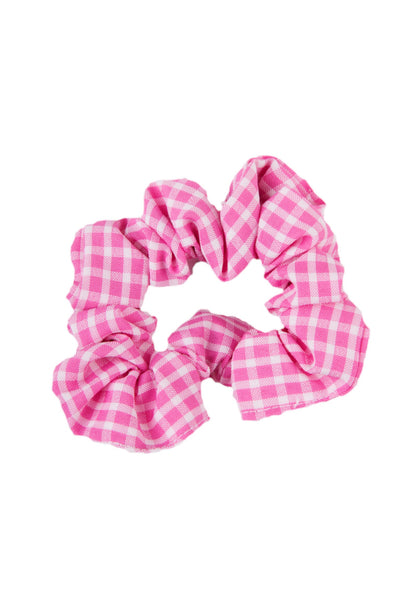 Gingham Scrunchie