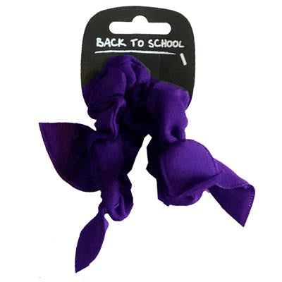 2 Bow Hair Scrunchies