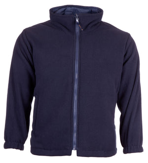 Reversible Fleece Jacket Premium - Navy - Inside