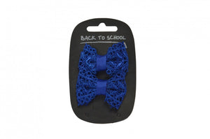Lacy Bow Hair Clips