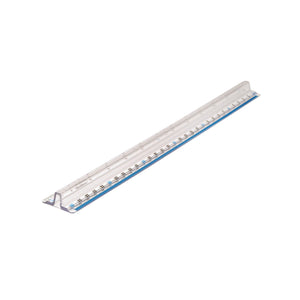 Helix 30 cm Shatter Resistant Fingergrip Ruler 
